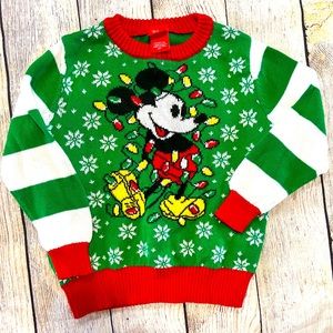 Mickey Mouse Christmas Sweater